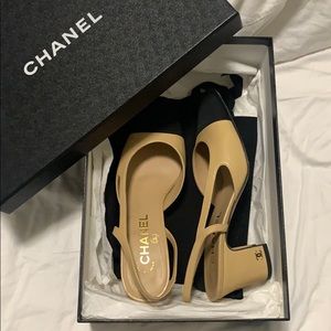Chanel Slingbacks (Size 36)